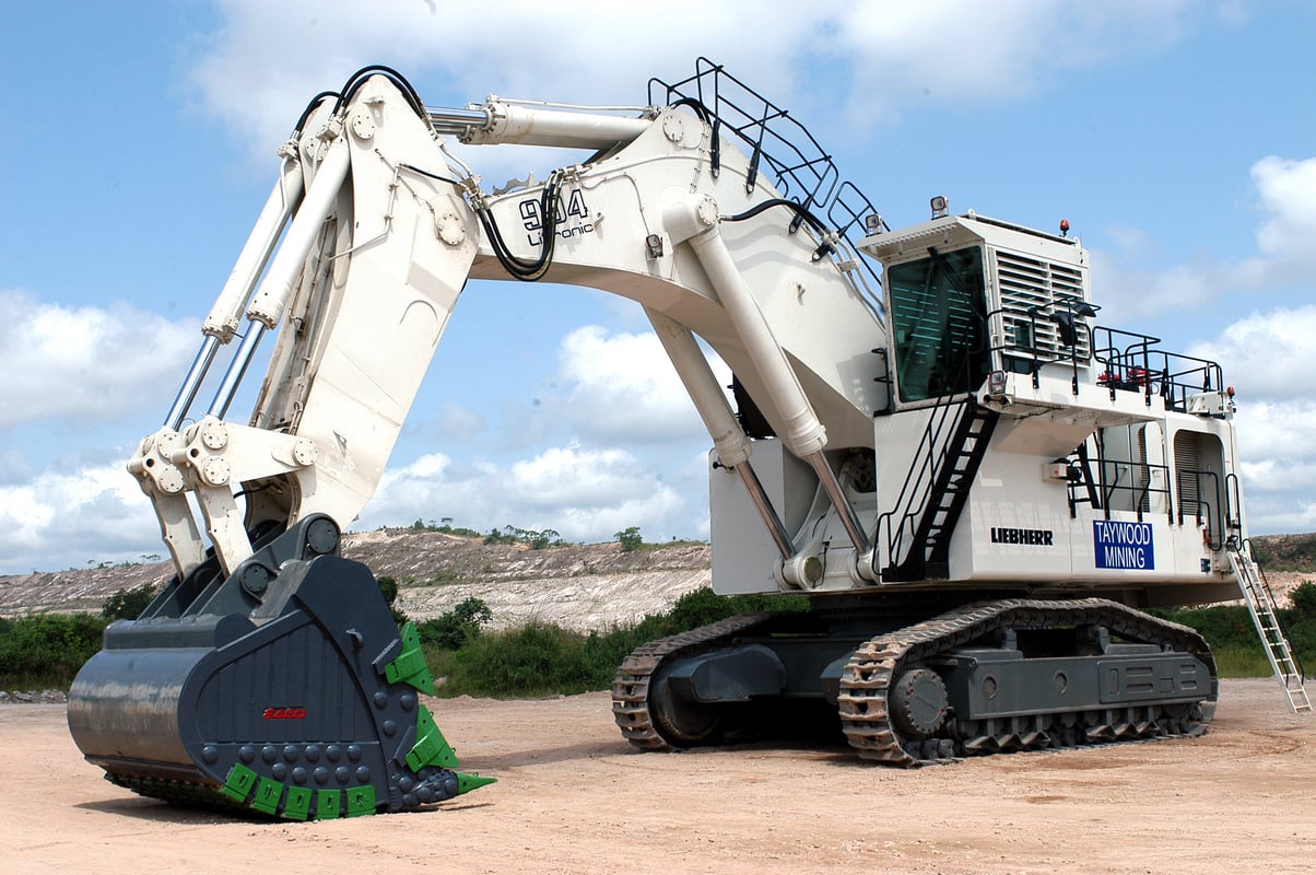 White Heavy Equipment